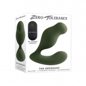 Вибромассажер простаты The Sergeant цвета хаки - Zero Tolerance - в Одинцово купить с доставкой