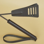 Черный кожаный стек «Сириус» - 60 см. - Sitabella - купить с доставкой в Одинцово