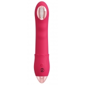 Малиновая насадка на душ с вибрацией Showers to orgasm - 20,1 см. - Orion - купить с доставкой в Одинцово