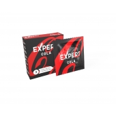 Презервативы с ароматом колы Expert Cola - 3 шт. - Expert - купить с доставкой в Одинцово