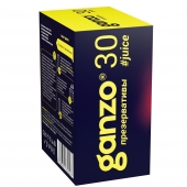 Ароматизированные презервативы Ganzo Juice - 30 шт. - Ganzo - купить с доставкой в Одинцово