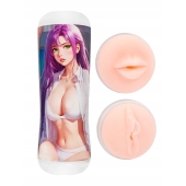 Двусторонний мастурбатор аниме - ротик и вагина - Tokyo Style - в Одинцово купить с доставкой