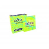 Ультратонкие презервативы Expert Invisible - 3 шт. - Expert - купить с доставкой в Одинцово