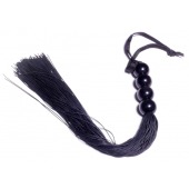 Черная силиконовая плеть - 37 см. - Boys of Toys - купить с доставкой в Одинцово