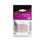 Прозрачная насадка на пенис с цветными шариками - Erowoman-Eroman - в Одинцово купить с доставкой