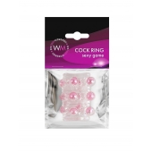 Прозрачная сквозная насадка на пенис с цветными шариками - Erowoman-Eroman - в Одинцово купить с доставкой