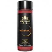 Массажное масло с согревающим эффектом Massage Oil Warming - 100 мл. - HOT - купить с доставкой в Одинцово
