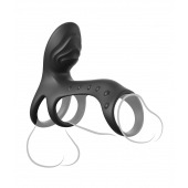 Черная насадка на пенис Ultimate Couples Cage Pro - Pipedream - в Одинцово купить с доставкой