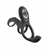 Черная насадка на пенис Ultimate Couples Cage Max - Pipedream - в Одинцово купить с доставкой