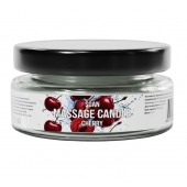 Массажная свеча «Спелая вишня» - 50 мл. - SGAN - купить с доставкой в Одинцово