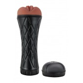 Коричневый мастурбатор-вагина Marly - Dream Toys - в Одинцово купить с доставкой