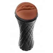 Коричневый мастурбатор-вагина Marly - Dream Toys - в Одинцово купить с доставкой