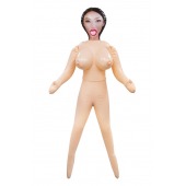 Телесная надувная секс-кукла с пышным бюстом - NMC - в Одинцово купить с доставкой