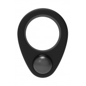 Черное эрекционное кольцо Cockring Single Weight - Dream Toys - в Одинцово купить с доставкой