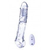 Прозрачная насадка-удлинитель Length Enhancer With Bullet с подхватом - 22,3 см. - NMC - в Одинцово купить с доставкой