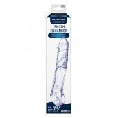 Прозрачная насадка-удлинитель Length Enhancer с подхватом - 22,3 см. - NMC - в Одинцово купить с доставкой