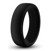 Черное эрекционное кольцо Silicone Go Pro Cock Ring - Blush Novelties - в Одинцово купить с доставкой