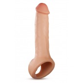 Телесная насадка-удлинитель Thrive 8.75 Inch Realistic Penis Extender Sleeve - 22,2 см. - Blush Novelties - в Одинцово купить с доставкой