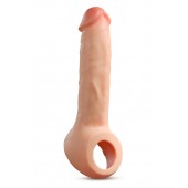 Телесная насадка-удлинитель Thrive 8.75 Inch Realistic Penis Extender Sleeve - 22,2 см. - Blush Novelties - в Одинцово купить с доставкой