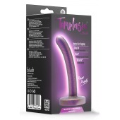 Фиолетовая насадка с гладкой поверхностью Surrender 4.75 Inch Beginner Pegging Dildo - 12 см. - Blush Novelties - купить с доставкой в Одинцово