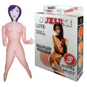 Надувная секс-кукла Suzuki - Boys of Toys - в Одинцово купить с доставкой
