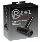 Черный мастурбатор с удобной ручкой Masturbator with 2 Functions - Orion - в Одинцово купить с доставкой