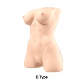 Телесный мастурбатор-торс Jessica B - Naked Factory - в Одинцово купить с доставкой