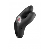 Черное эрекционное виброкольцо Nos - Fun Factory - в Одинцово купить с доставкой