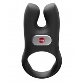 Черное эрекционное виброкольцо Nos - Fun Factory - в Одинцово купить с доставкой