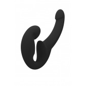 Черный безремневой страпон Share Lite - Fun Factory - купить с доставкой в Одинцово