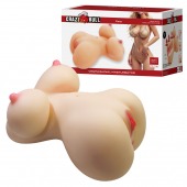 Телесный мастурбатор-торс Fiona - Baile - в Одинцово купить с доставкой