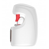 Белый мастурбатор с язычком и возвратно-поступательными движениями - Secwell - в Одинцово купить с доставкой