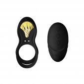 Черное эрекционное виброкольцо Bayek с пультом ДУ - Zalo - в Одинцово купить с доставкой