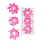 Комплект из трех розовых эрекционных колец - Erowoman-Eroman - в Одинцово купить с доставкой