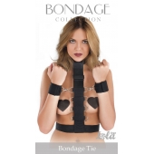 Фиксатор рук к груди увеличенного размера Bondage Collection Bondage Tie Plus Size - Lola Games - купить с доставкой в Одинцово