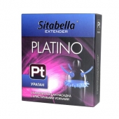Стимулирующая насадка с усиками и шипиками Platino  Ураган - Sitabella - купить с доставкой в Одинцово