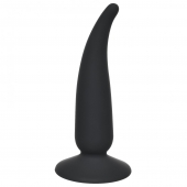 Чёрная анальная пробка P-spot Teazer Black - 12,2 см. - Lola Games - в Одинцово купить с доставкой
