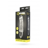 Прозрачная насадка с петлёй для фиксации - 14 см. - ToyFa - в Одинцово купить с доставкой