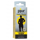 Спрей-пролонгатор длительного действия pjur SUPERHERO Strong Spray - 20 мл. - Pjur - купить с доставкой в Одинцово