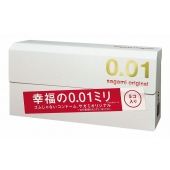 Супер тонкие презервативы Sagami Original 0.01 - 5 шт. - Sagami - купить с доставкой в Одинцово