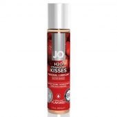 Смазка с ароматом клубники JO Flavored Strawberry Kiss - 30 мл. - System JO - купить с доставкой в Одинцово