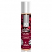 Смазка с ароматом малинового щербета JO Flavored Raspberry Sorbet - 30 мл. - System JO - купить с доставкой в Одинцово