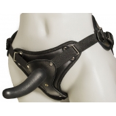 Женский страпон с вагинальной пробкой Woman Strap - 12 см. - LOVETOY (А-Полимер) - купить с доставкой в Одинцово