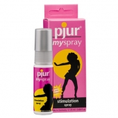 Возбуждающий женский спрей pjur MYSPRAY - 20 мл. - Pjur - купить с доставкой в Одинцово