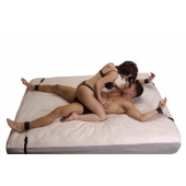 Бондаж для фиксации на кровати Frisky Bedroom Restraint Kit - XR Brands - купить с доставкой в Одинцово