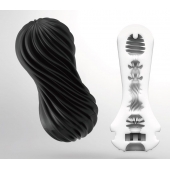 Мастурбатор FLEX Rocky Black с плотным рельефом - Tenga - в Одинцово купить с доставкой