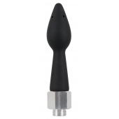 Чёрная анальная насадка для душа Anal Douche Rear Splash - Orion - купить с доставкой в Одинцово
