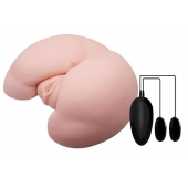 Вагина и анус с вибрацией CrazyBull Vagina and Anal - Baile - в Одинцово купить с доставкой