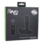 Чёрный перезаряжаемый массажёр предстательной железы NEXUS Revo Slim - Nexus Range - в Одинцово купить с доставкой