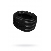 Чёрное эрекционное виброкольцо Stretch - Bathmate - в Одинцово купить с доставкой